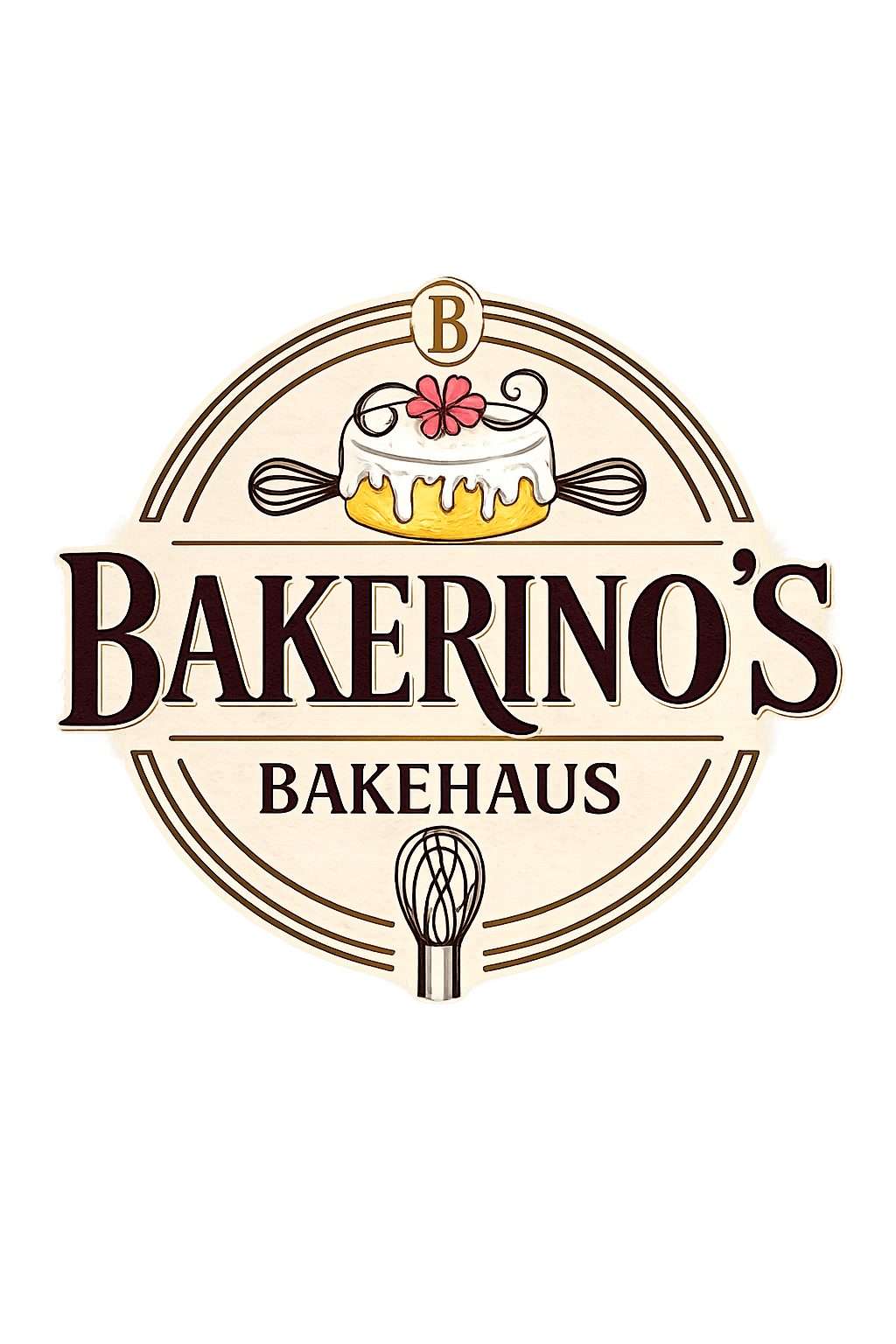 Bakerino's Bakehaus Logo